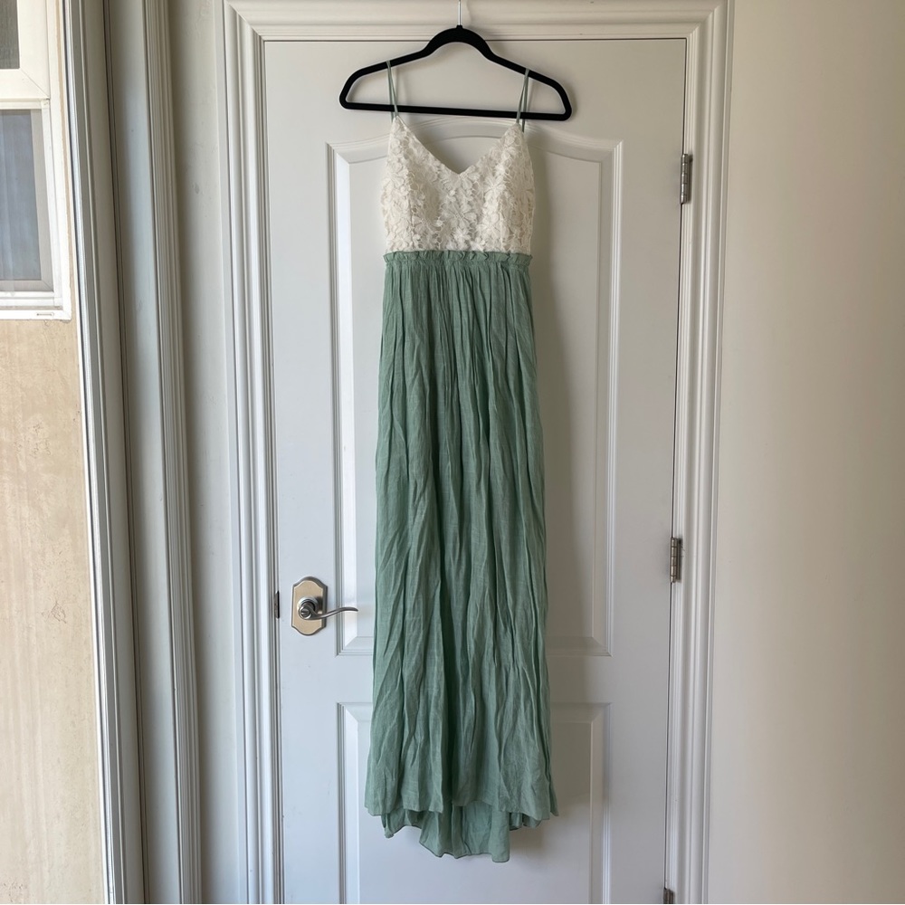 Spring Green Dress